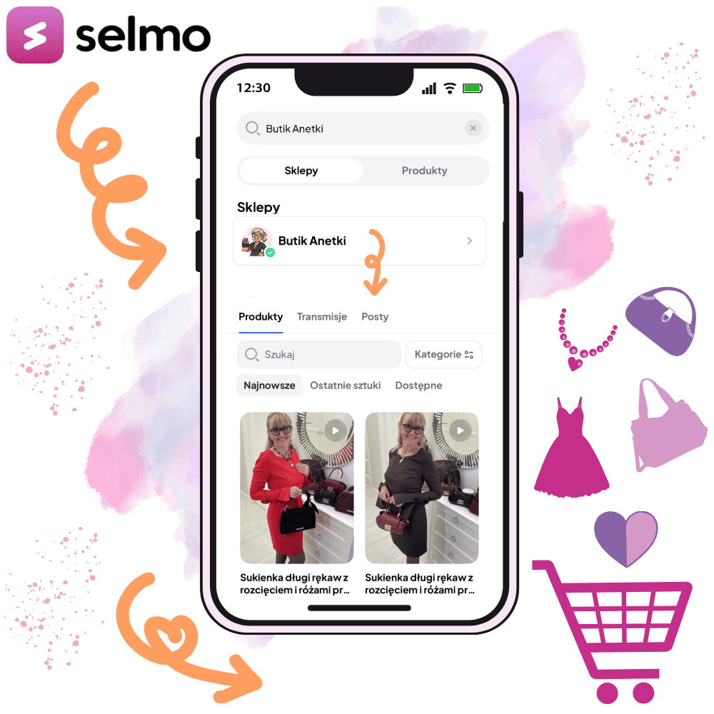 Jak kupować przez aplikację Selmo