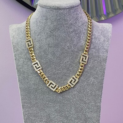 Biżuteria naszyjnik złoty